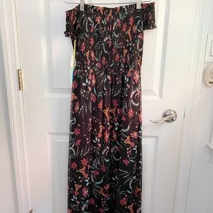 NWT CeCe Floral Maxi Dress